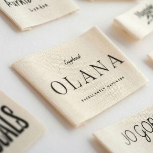Organic Cotton Printed Label 3