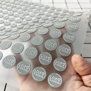 Reflective High Density Heat Transfer Stickers 3